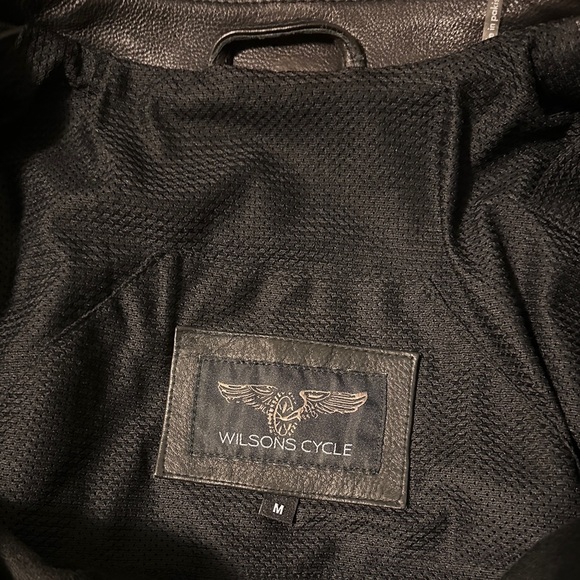 Wilson’s Leather Biker Jacket - Picture 11 of 14